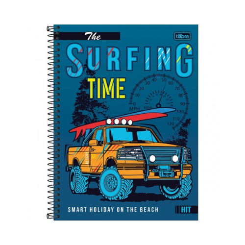 CADERNO 1 MATERIA TILIBRA HIT MASCULINO 80 FOLHAS