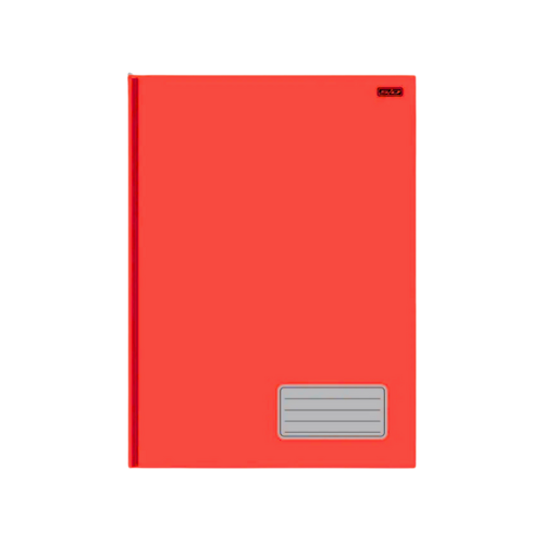 CADERNO BROCHURA 1/4 SAO DOMINGOS - KBOM VERMELHO 48 FOLHAS