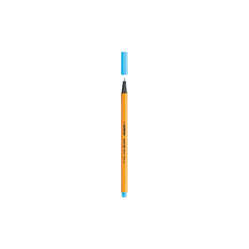 CANETA STABILO POINT 88 AZUL NEON 88/031