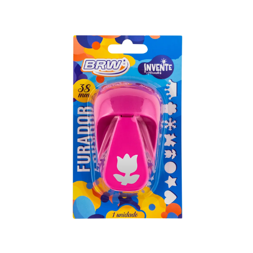 FURADOR DE EVA BRW FLOR TULIPA  38MM