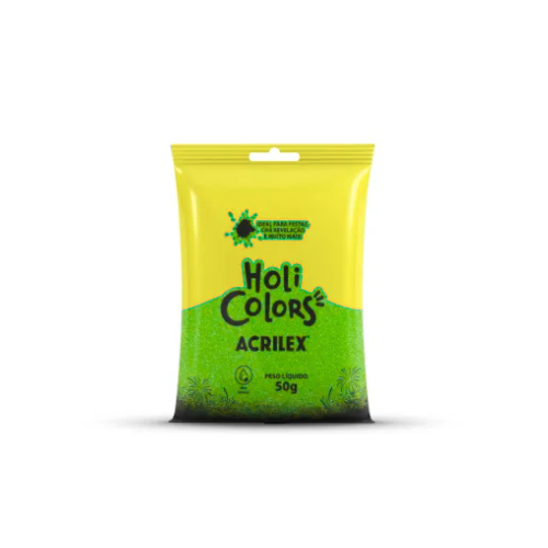HOLI COLORS ACRILEX VERDE 100G