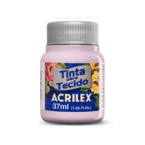 TINTA PARA TECIDO ACRILEX 37ML LAVANDA - 587