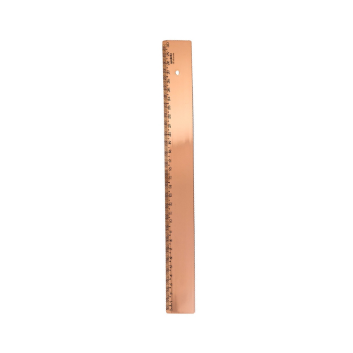 REGUA NEW LINE 30CM COBRE