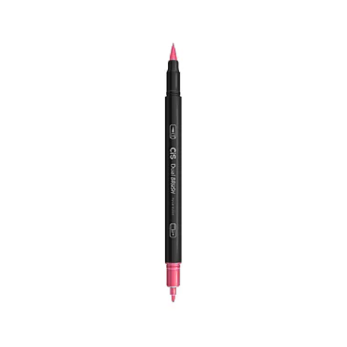 CANETA DUAL BRUSH PEN CIS AQUARELAVEL ROSA DUAS PONTAS