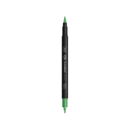 CANETA DUAL BRUSH PEN CIS AQUARELAVEL VERDE DUAS PONTAS