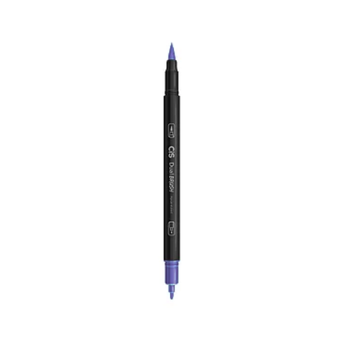 CANETA DUAL BRUSH PEN CIS AQUARELAVEL VIOLETA DUAS PONTAS