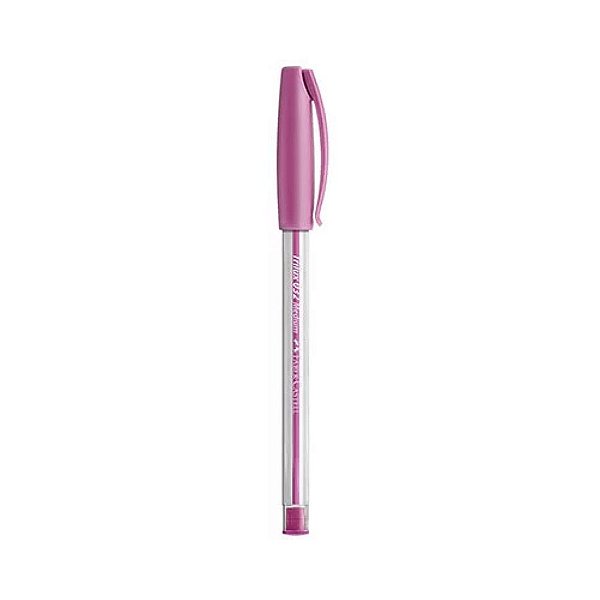 CANETA ESFEROGRAFICA FABER CASTELL ROSA 1.0