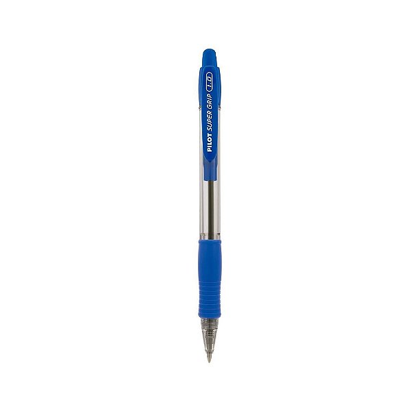CANETA ESFEROGRAFICA PILOT SUPER GRIP AZUL 1.0