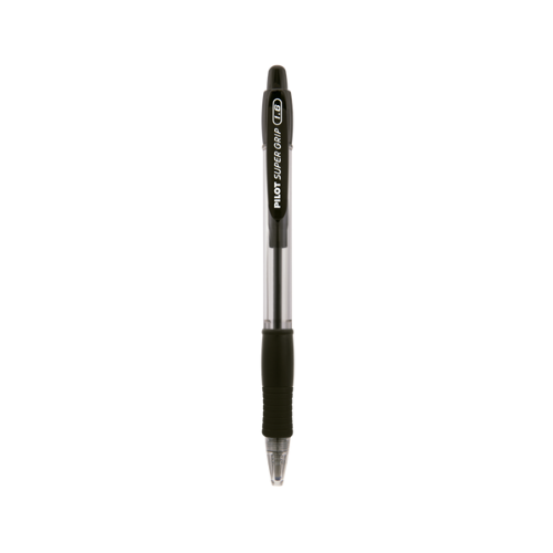CANETA ESFEROGRAFICA PILOT SUPER GRIP PRETA 1.6