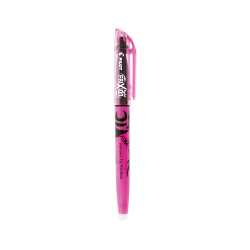 MARCA TEXTO FRIXION APAGAVEL PILOT NEON ROSA