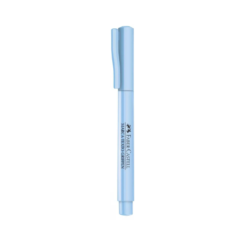 MARCA TEXTO GRIFPEN FABER CASTELL PASTEL AZUL