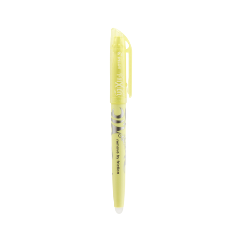 MARCA TEXTO FRIXION APAGAVEL PILOT PASTEL AMARELO