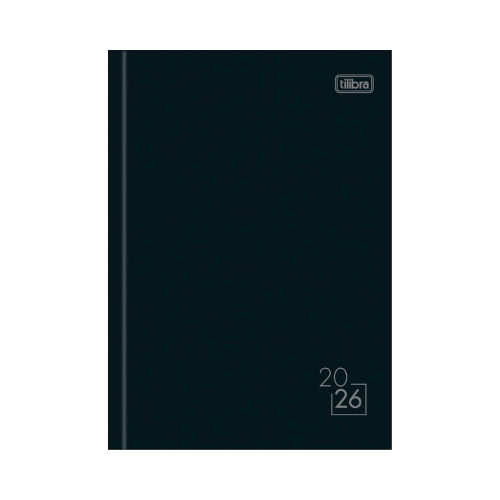 AGENDA TILIBRA SPICE PRETA COSTURADA 2026