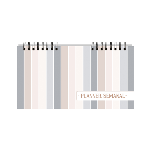 PLANNER SEMANAL LITOARTE LISTRADO