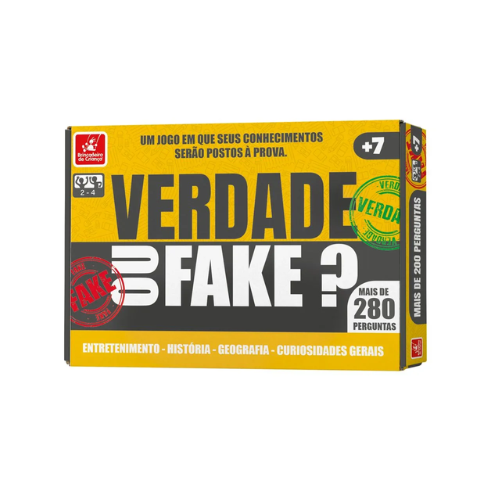 JOGO BRINCADEIRA DE CRIANÇA VERDADE OU FAKE?