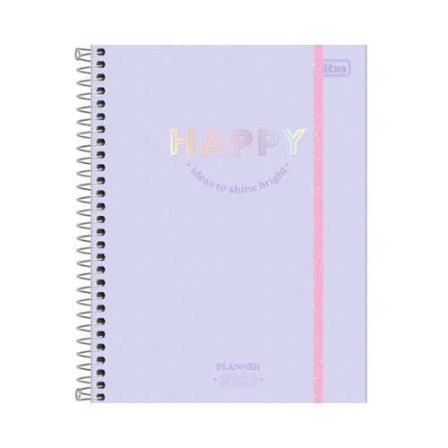 PLANNER TILIBRA HAPPY ESPIRAL 2026
