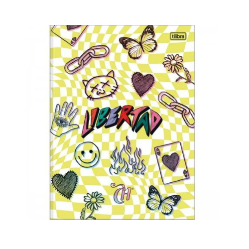 CADERNO BROCHURA TILIBRA CAPRICHO 80 FOLHAS