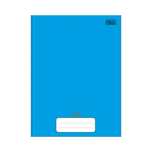 CADERNO BROCHURA TILIBRA D+ AZUL 48 FOLHAS