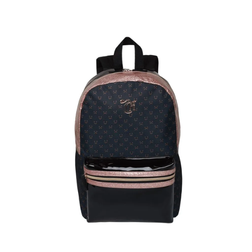 MOCHILA DE COSTA SESTINI CAPRICHO HELLO DOURADA