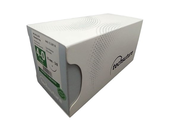 Fio de Sutura Nylon Black 4/0 Cx. c/12