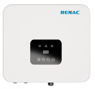 INVERSOR FOTOVOLTAICO MONOFASICO 16A 2 MPPT 6KW R1 6K RENAC