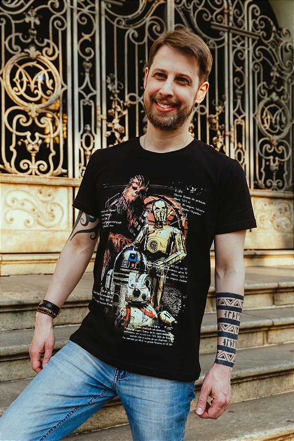 Camisa Star Wars Personagens