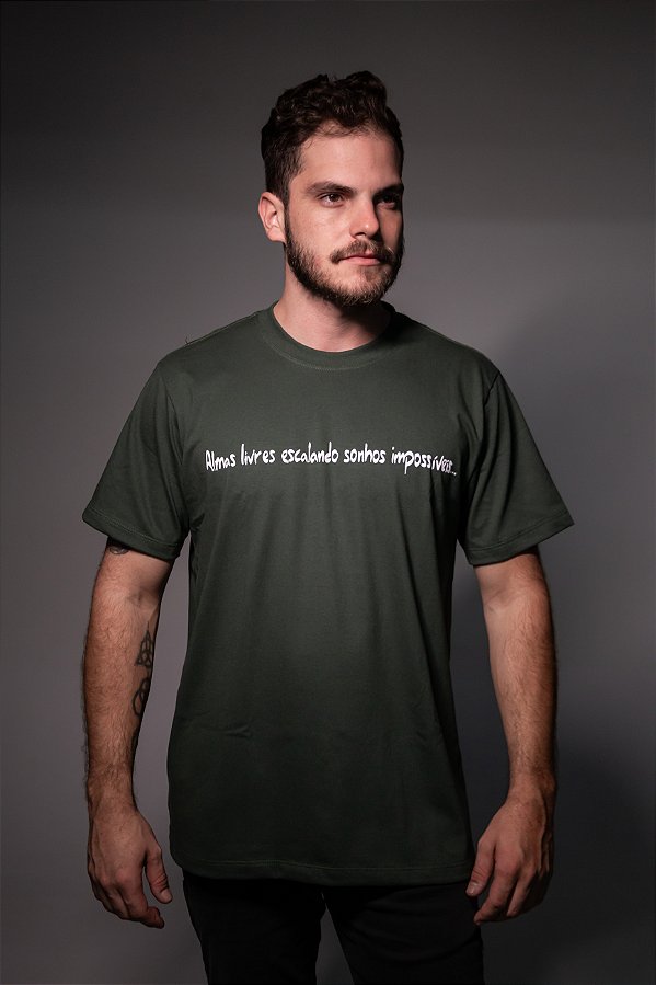Camisa Almas Livres - Verde