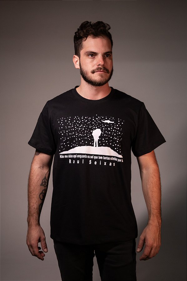 Camisa Raul Seixas - Disco Voador