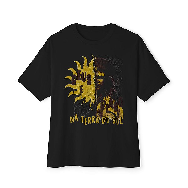 Camiseta Deus e o Diabo na terra do sol