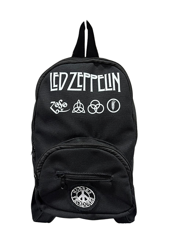 Mochila pequena Led Zeppelin Simbolos
