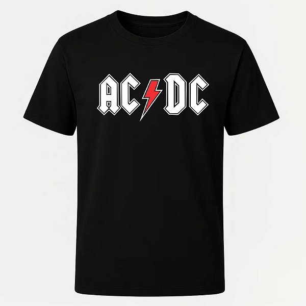 Camiseta AC/DC Clássica