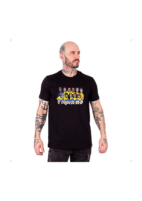 Camiseta Nobres Pecadores F.C (Preta)
