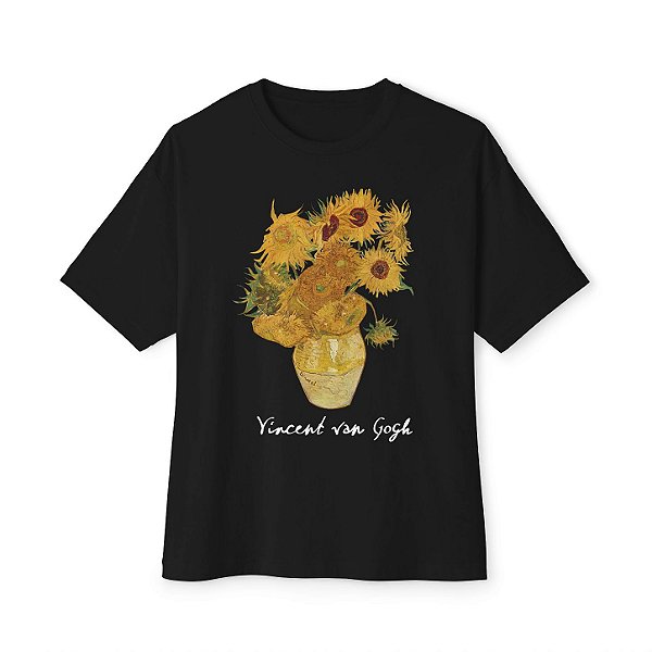 Camiseta Van Gogh Girassóis