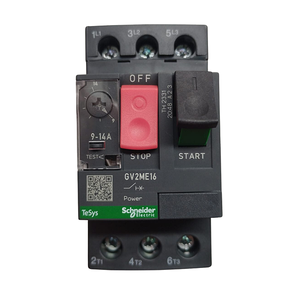 Disjuntor Motor Termomagnético 9-14A GV2ME16 - Schneider