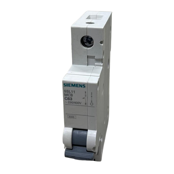 Disjuntor Monopolar Din 5SL1 Curva C 63A 3KA 5SL11637MB
