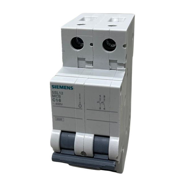 Disjuntor Bipolar Din 5SL1 Curva C 16A 3KA 5SL12167MB