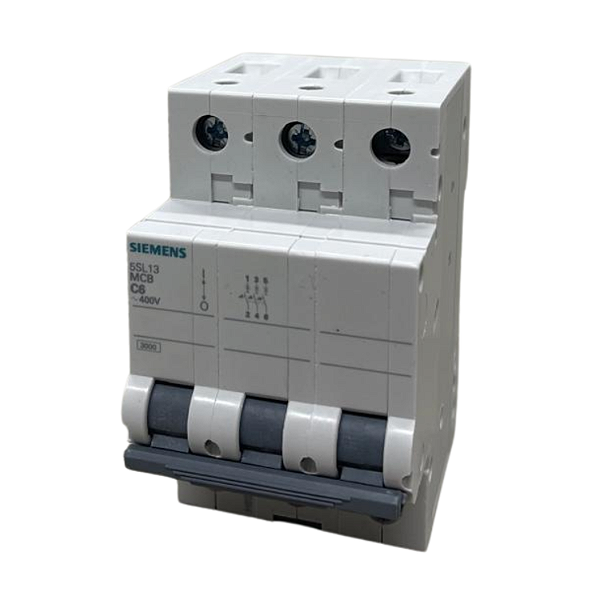 Disjuntor Tripolar Din 5SL1 Curva C 6A 3KA 5SL13067MB