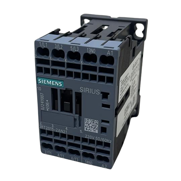 Contator Tripolar 7A 220VCA 1NA Mola 3RT20152AN21 - Siemens