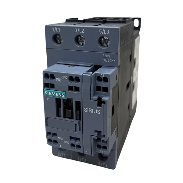 Contator Tripolar 65A 220V 1NA+1NF 3RT20373AN20 - Siemens