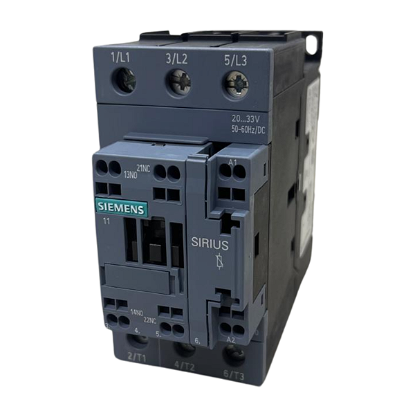 Contator Tripolar 65A 2033VCA 1NA+1NF 3RT20373NB30 - Siemens