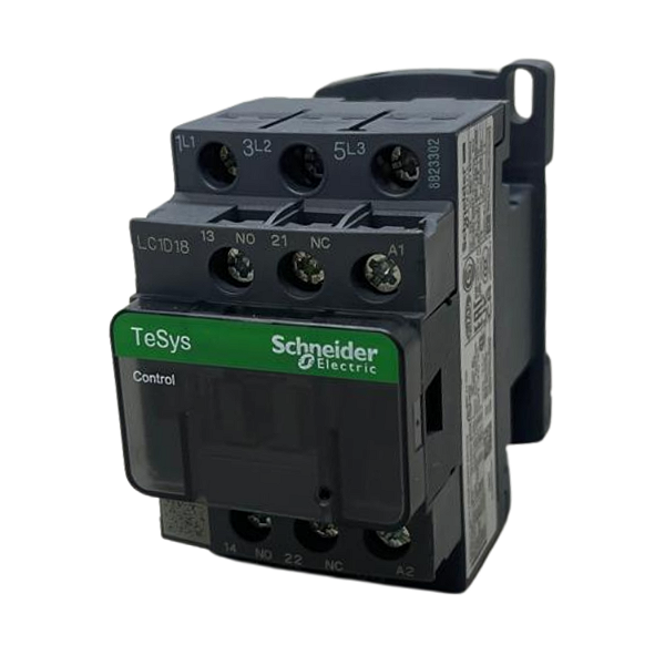 Contator Tripolar 18A 1NA+1NF 220VCA LC1D18M7 - Schneider