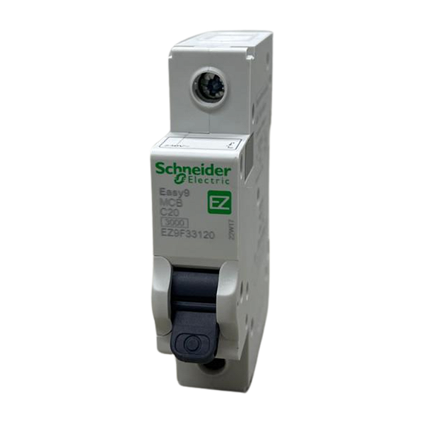 Disjuntor Easy9 1P 20A Curva C 3ka EZ9F33120 - Schneider