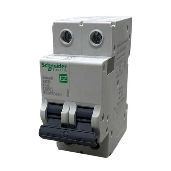 Disjuntor Easy9 2P 63A Curva C 3ka EZ9F33263 - Schneider