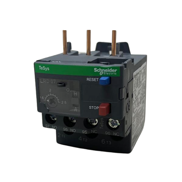 Relé Térmico Tesy Deca 1.6-2.5A 1NA+1NF LRD07 - SCHNEIDER