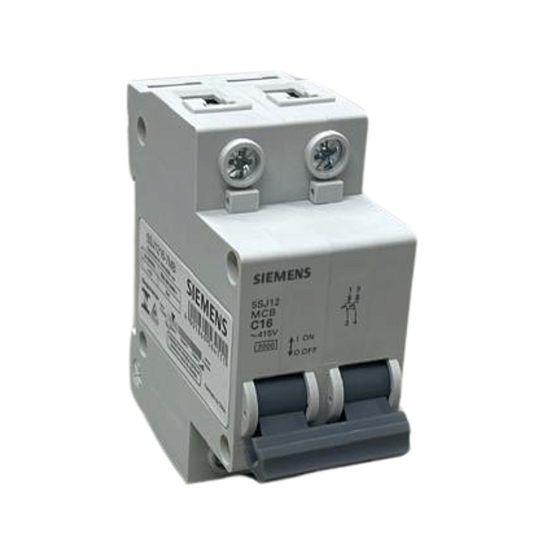 Disjuntor 2P 16A Curva C 3kA 5SJ12167MB - Siemens