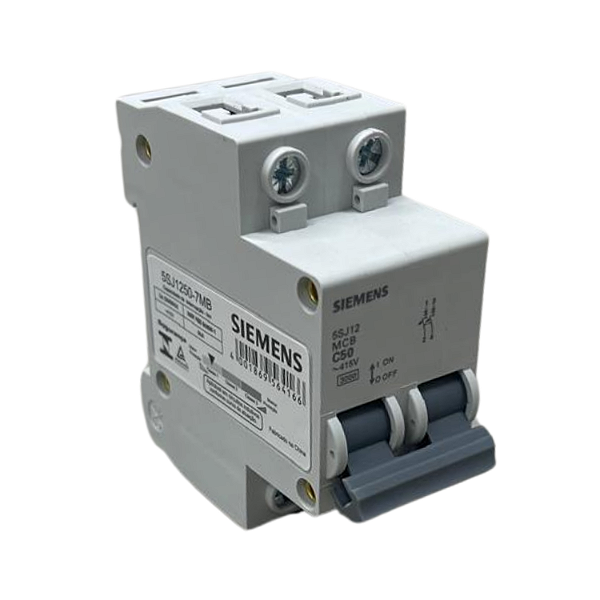 Disjuntor 2P 50A Curva C 3kA 5SJ12507MB - Siemens