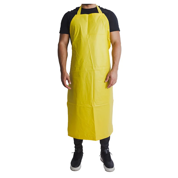Avental PVC Amarelo 0,18mm Impermeável CA37475 - Maicol