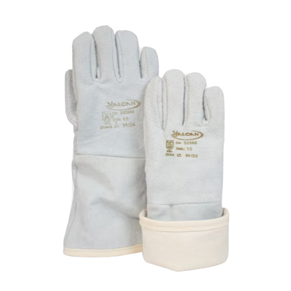 Luva de segurança Raspa Total Forrada CA32586 - Valcan