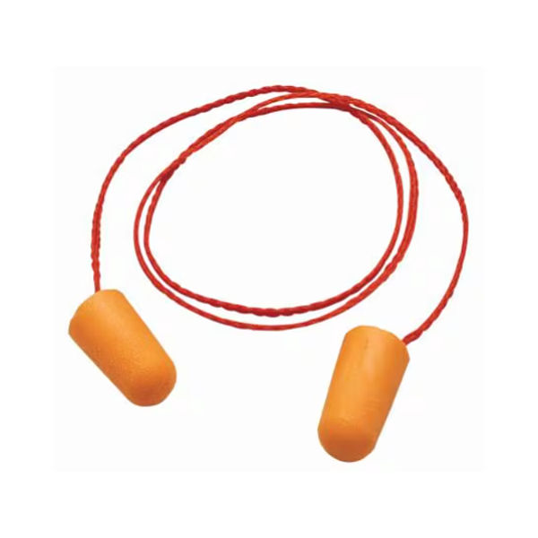 Kit 10 Protetores Auditivos 1110 Espuma com Cordão 16 dB CA5674 - 3M