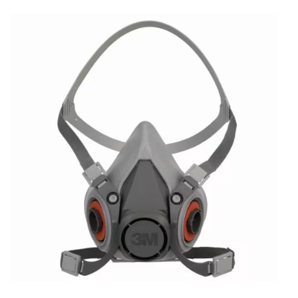 Respirador Semifacial 6200 Médio Reutilizável CA4115 - 3M